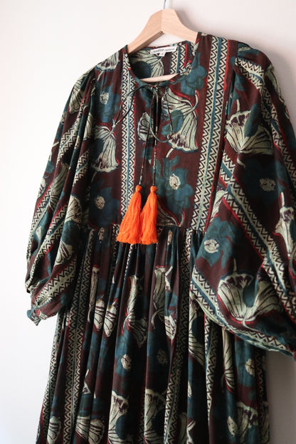 【3/1 (日) 11:30am JST 販売開始】Balloon sleeve dress