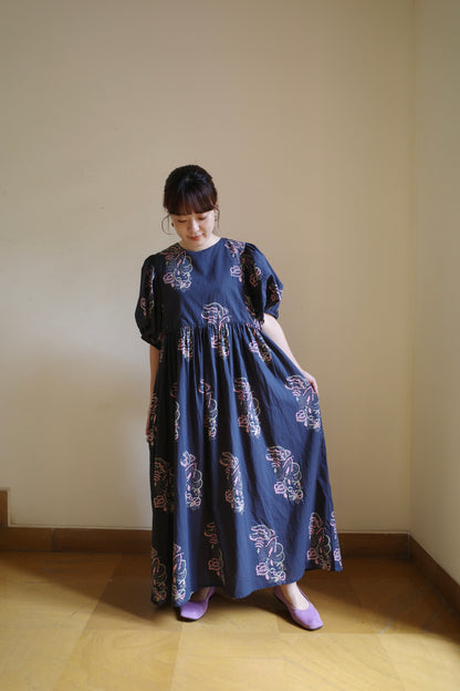 Puff Sleeve Dress [パフ スリーブ ドレス]