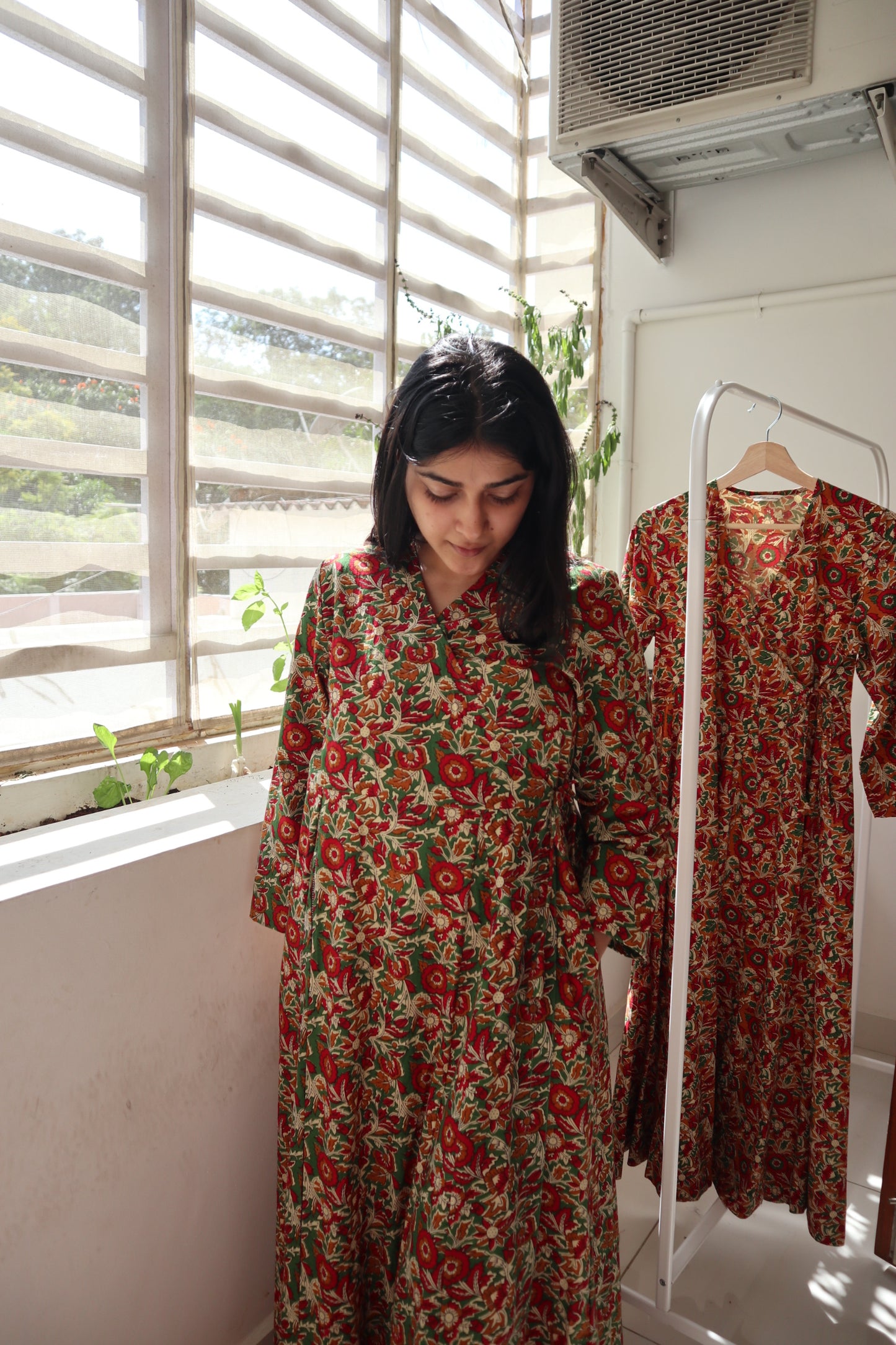 【日本在庫｜国内配送限定】Drape Wrap Dress [ドレープラップドレス]