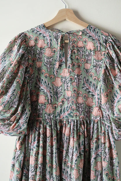 Puff Sleeve Dress [パフ スリーブ ドレス]