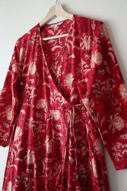 【12/10 (水) 21:00 JST 販売開始】Drape Wrap Dress [ドレープラップドレス]