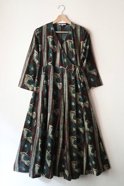 Drape Wrap Dress [ドレープラップドレス]