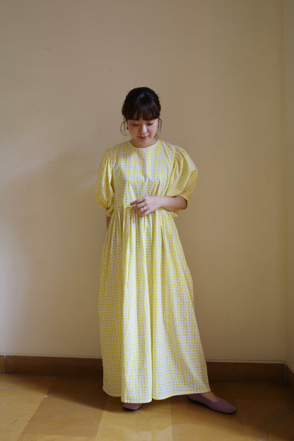 Puff Sleeve Dress [パフ スリーブ ドレス]