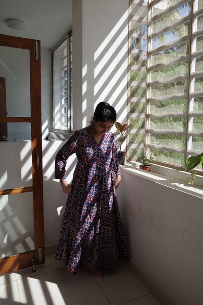 【3月上旬頃お届け】Drape Wrap Dress [ドレープラップドレス]