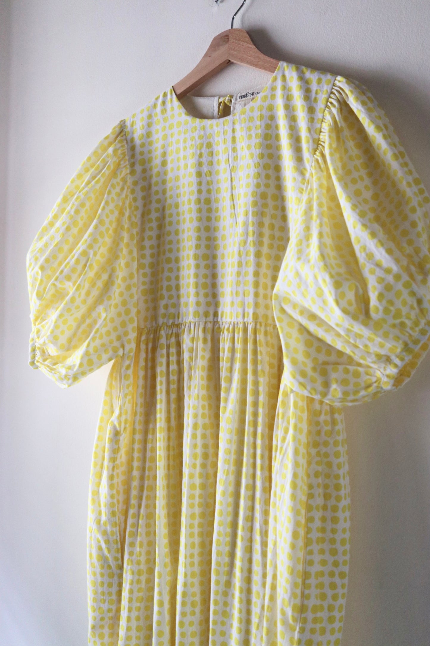Puff Sleeve Dress [パフ スリーブ ドレス]