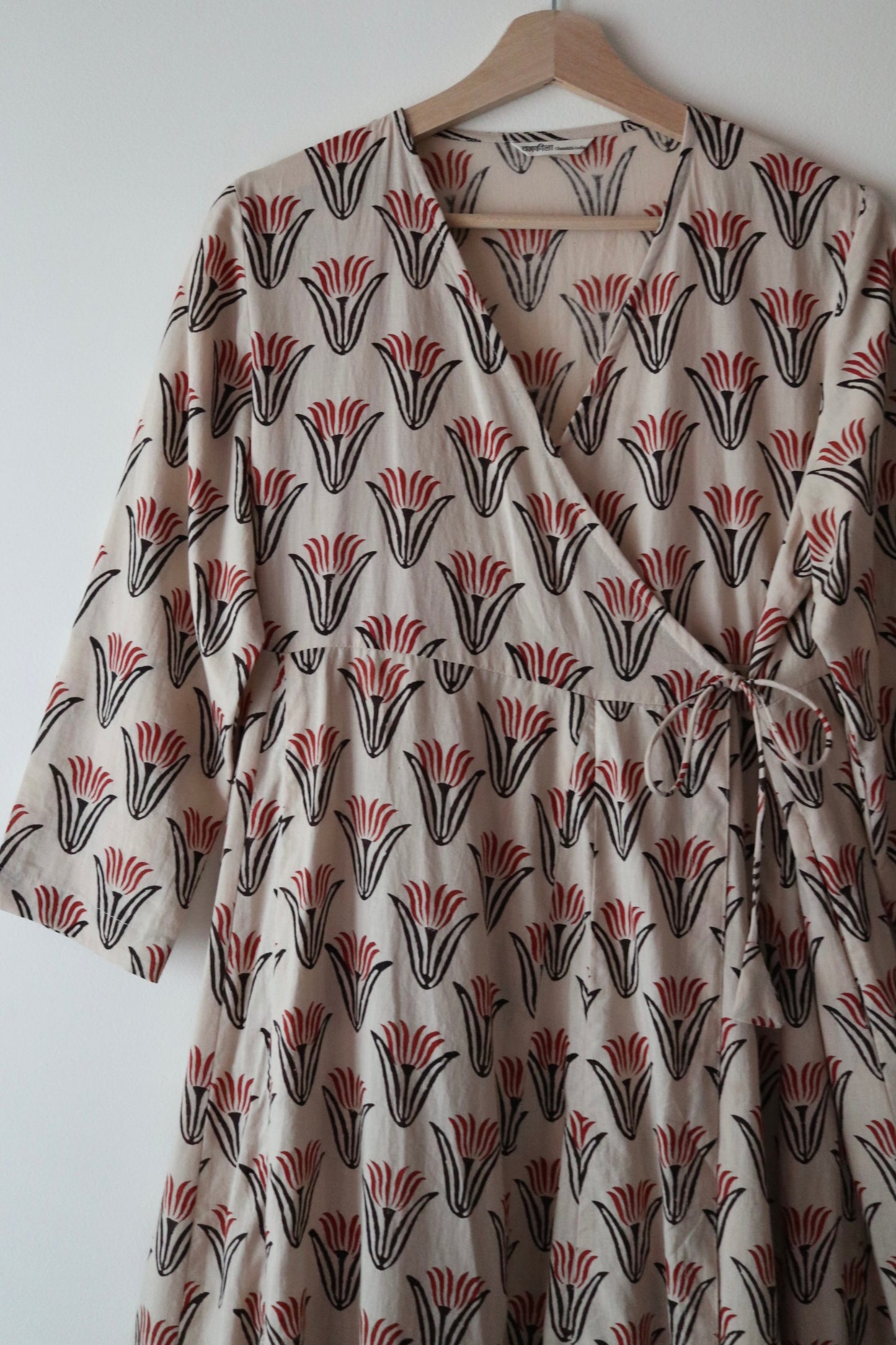 【日本在庫｜国内配送限定】Drape Wrap Dress [ドレープラップドレス]