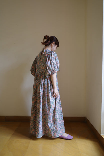 Puff Sleeve Dress [パフ スリーブ ドレス]