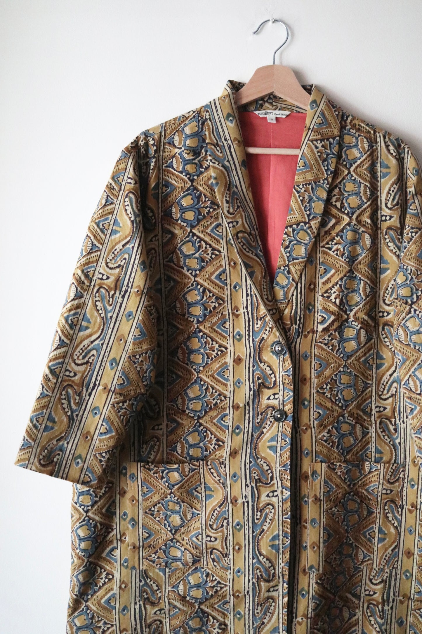 【1/16(金) 21:00 JST 販売開始】Oversize Cotton Jacket [ オーバーサイズ コットンジャケット］