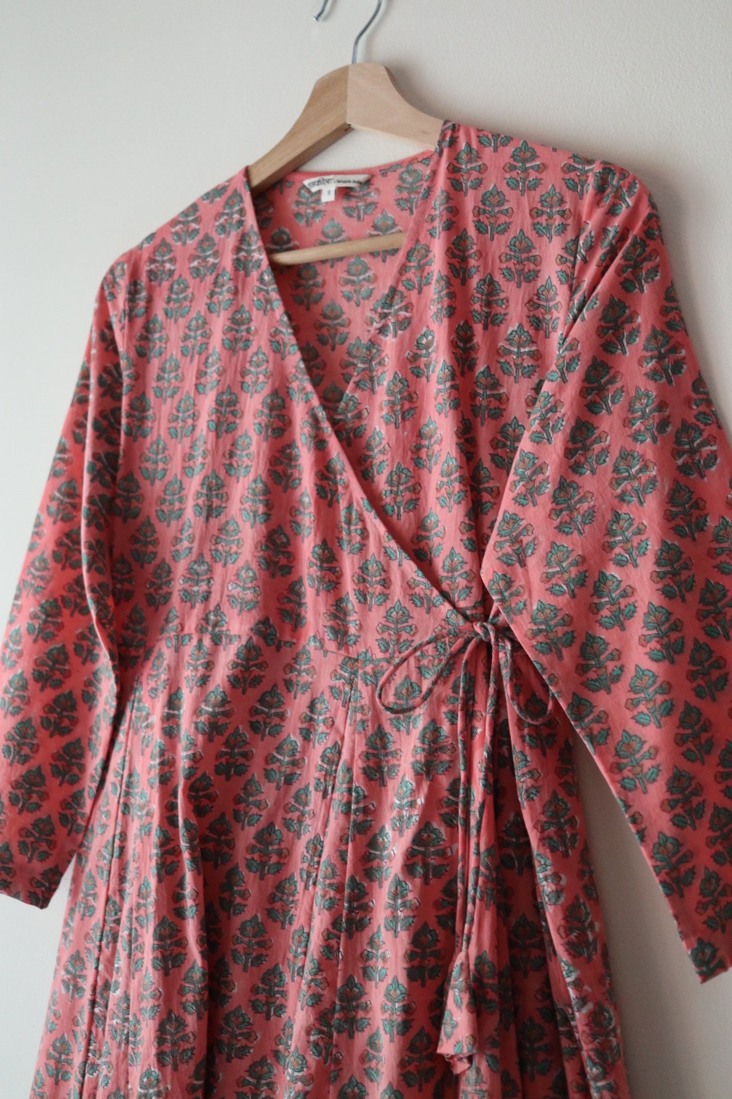 【3月上旬頃お届け】Drape Wrap Dress [ドレープラップドレス]
