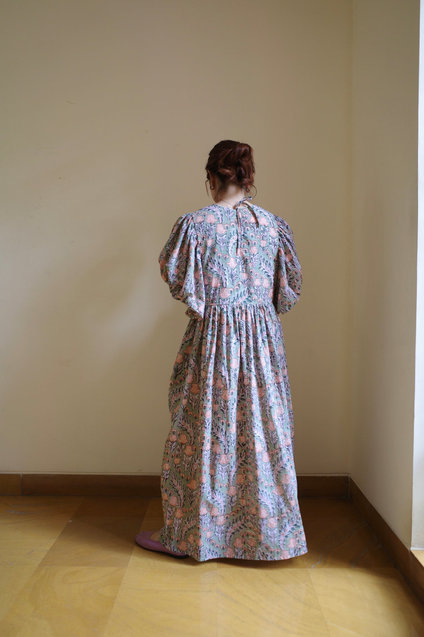 Puff Sleeve Dress [パフ スリーブ ドレス]