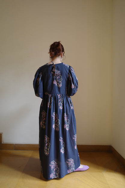 Puff Sleeve Dress [パフ スリーブ ドレス]