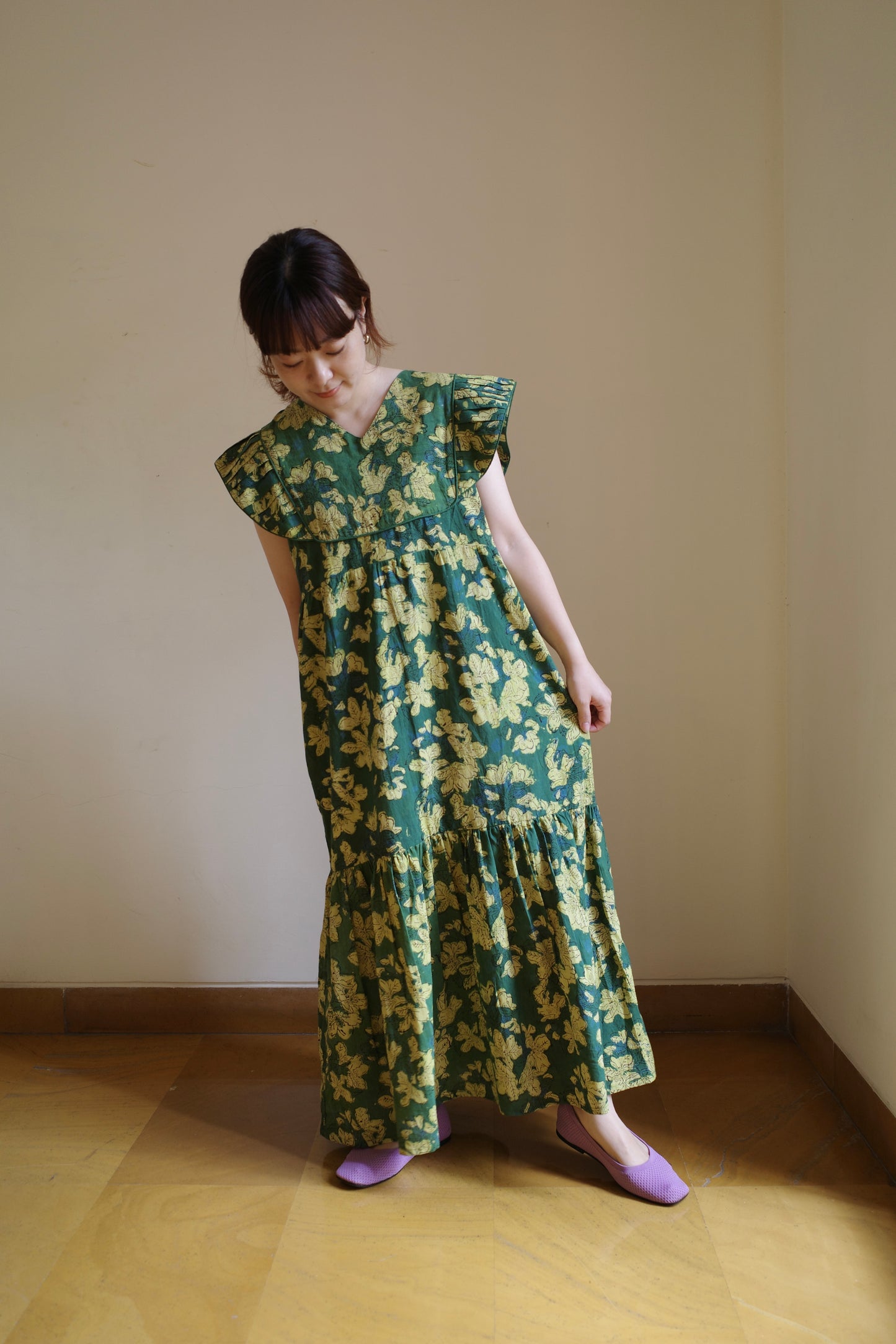 【7/3(金)21:00 JST 販売開始】Yoke dress [ヨークドレス]