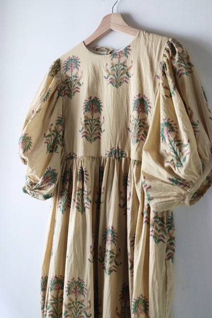 Puff Sleeve Dress [パフ スリーブ ドレス]