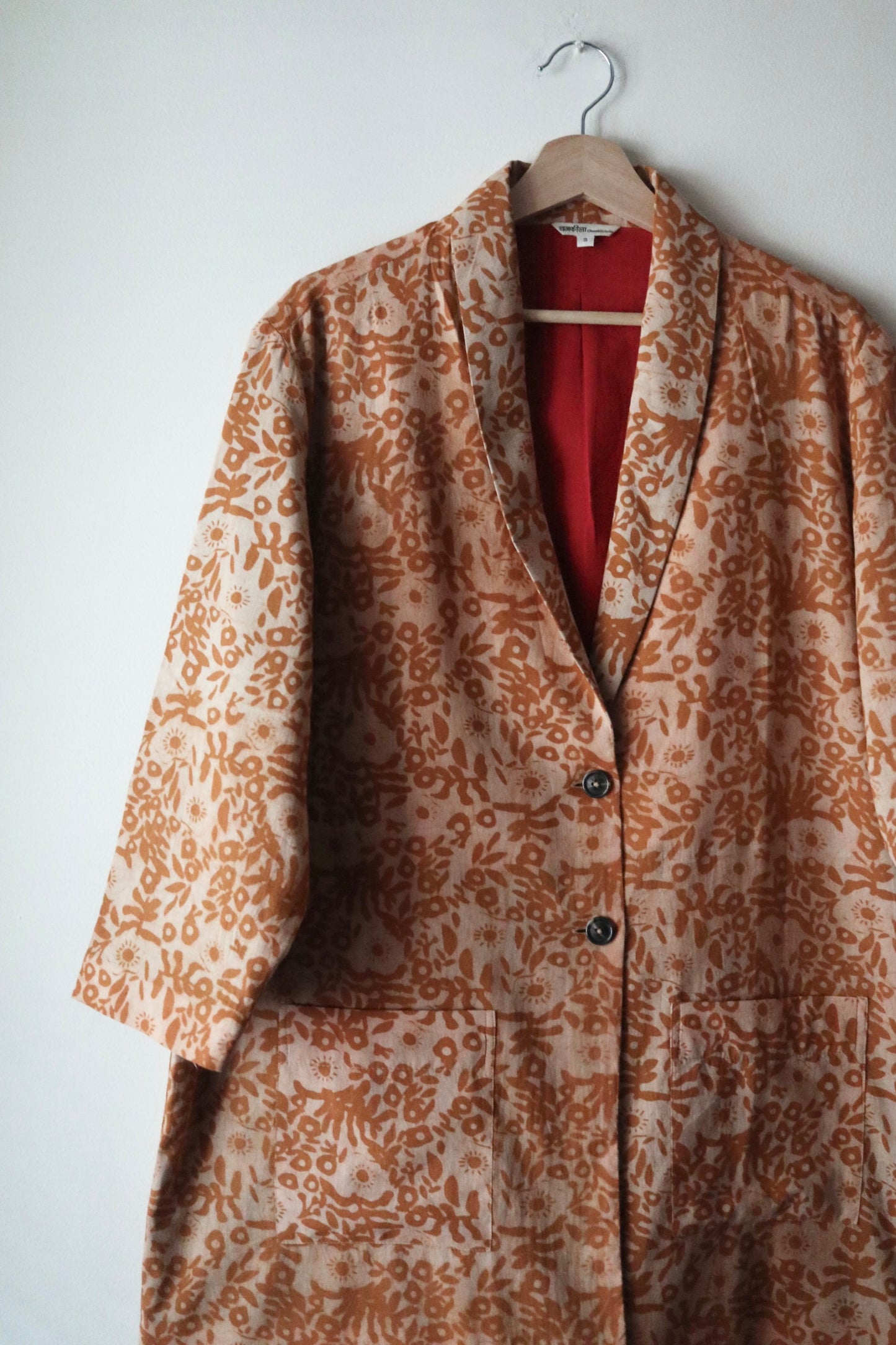 【1/16(金) 21:00 JST 販売開始】Oversize Cotton Jacket [ オーバーサイズ コットンジャケット］