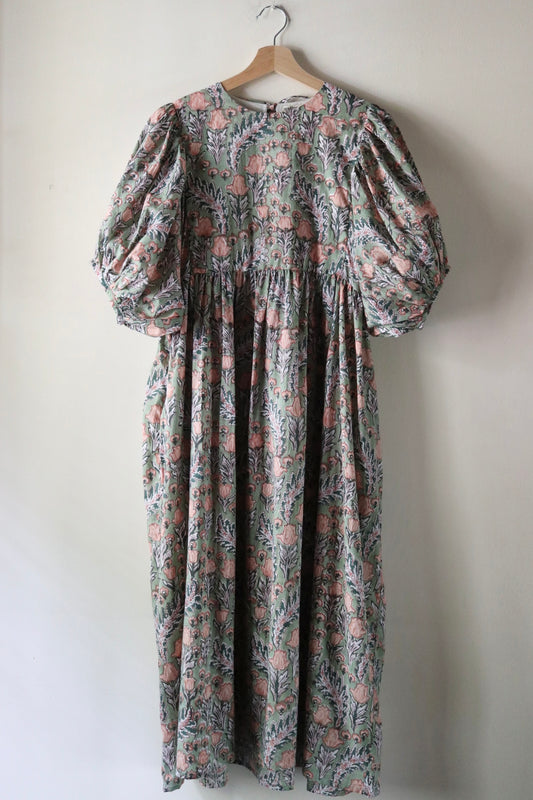 Puff Sleeve Dress [パフ スリーブ ドレス]
