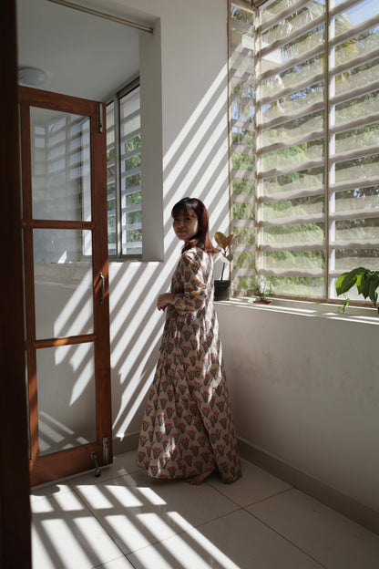 【日本在庫｜国内配送限定】Drape Wrap Dress [ドレープラップドレス]