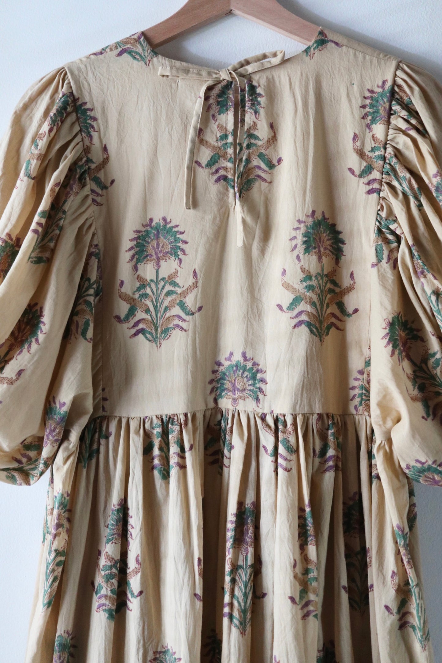 Puff Sleeve Dress [パフ スリーブ ドレス]