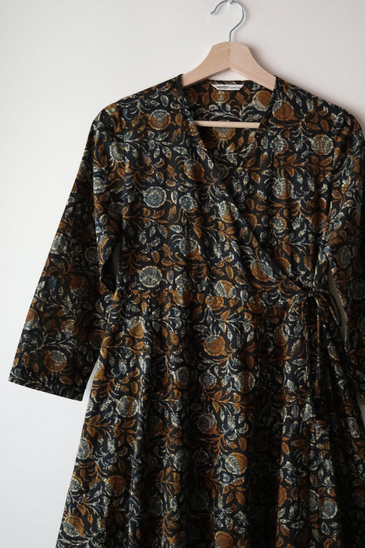 【12/10 (水) 21:00 JST 販売開始】Drape Wrap Dress [ドレープラップドレス]