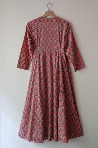 【3月上旬頃お届け】Drape Wrap Dress [ドレープラップドレス]