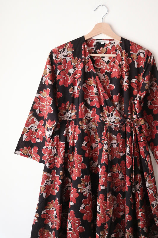 Drape Wrap Dress [ドレープラップドレス]