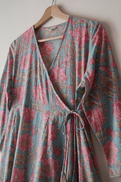 【12/10 (水) 21:00 JST 販売開始】Drape Wrap Dress [ドレープラップドレス]