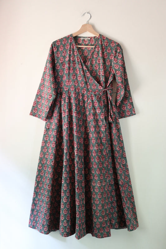 Drape Wrap Dress [ドレープラップドレス]
