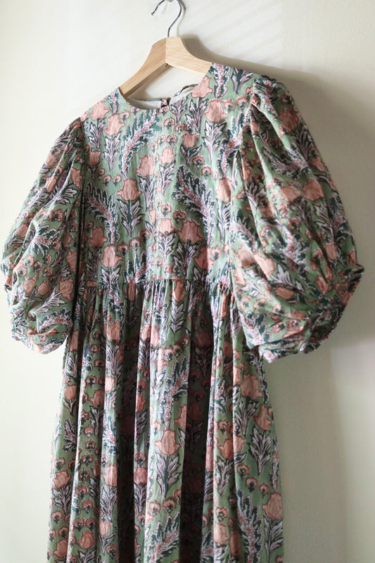 Puff Sleeve Dress [パフ スリーブ ドレス]