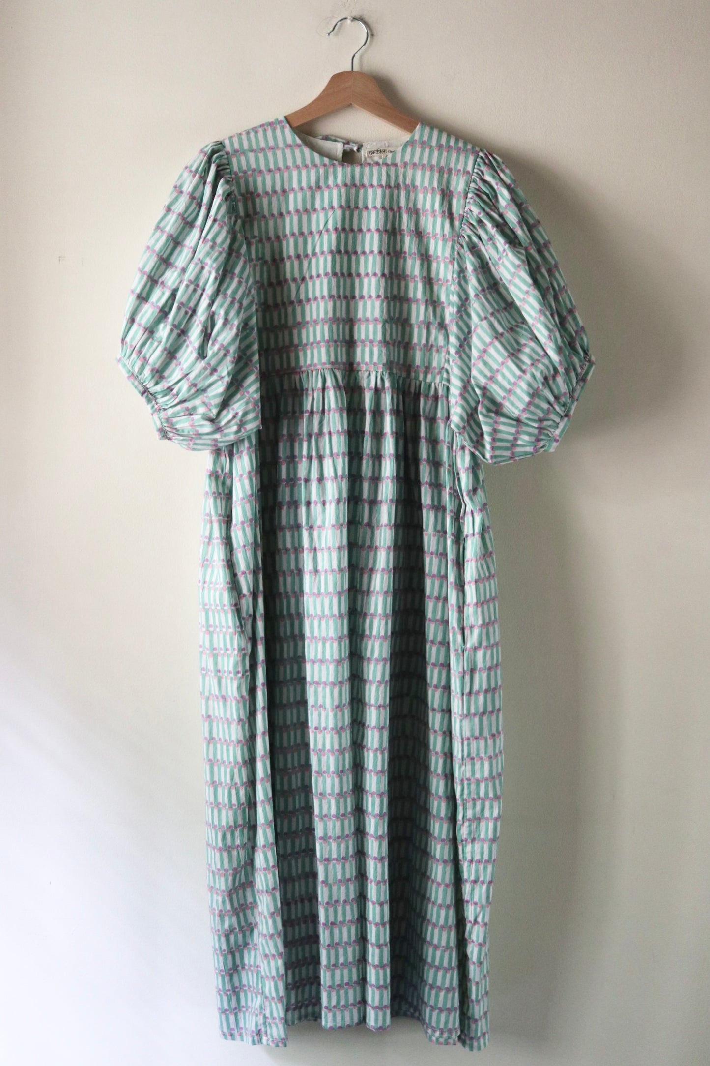 【7/23(木)21:00 JST 販売開始】Puff Sleeve Dress [パフ スリーブ ドレス]