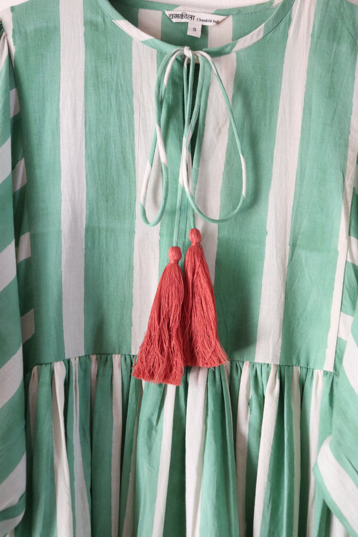 Balloon sleeve dress