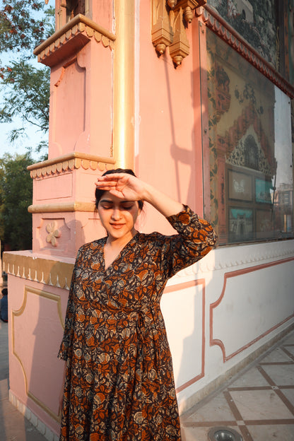 【12/10 (水) 21:00 JST 販売開始】Drape Wrap Dress [ドレープラップドレス]