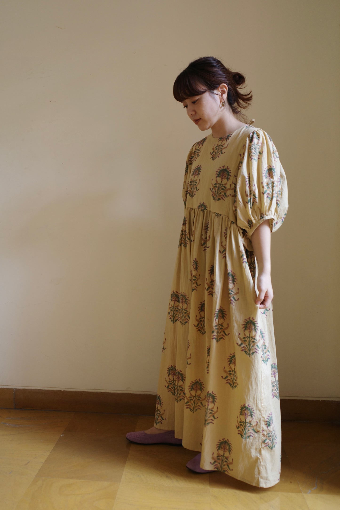 Puff Sleeve Dress [パフ スリーブ ドレス]
