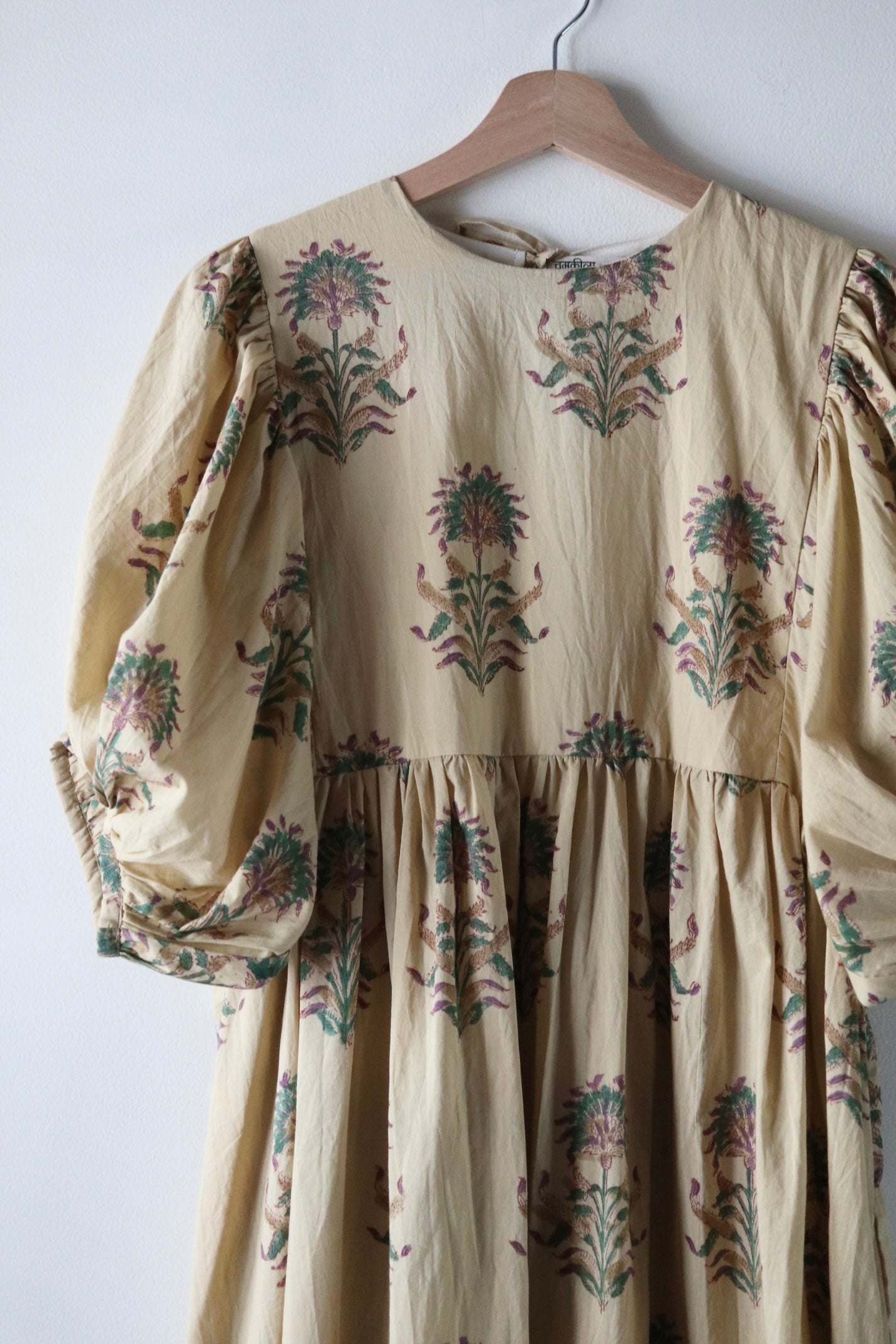 Puff Sleeve Dress [パフ スリーブ ドレス]