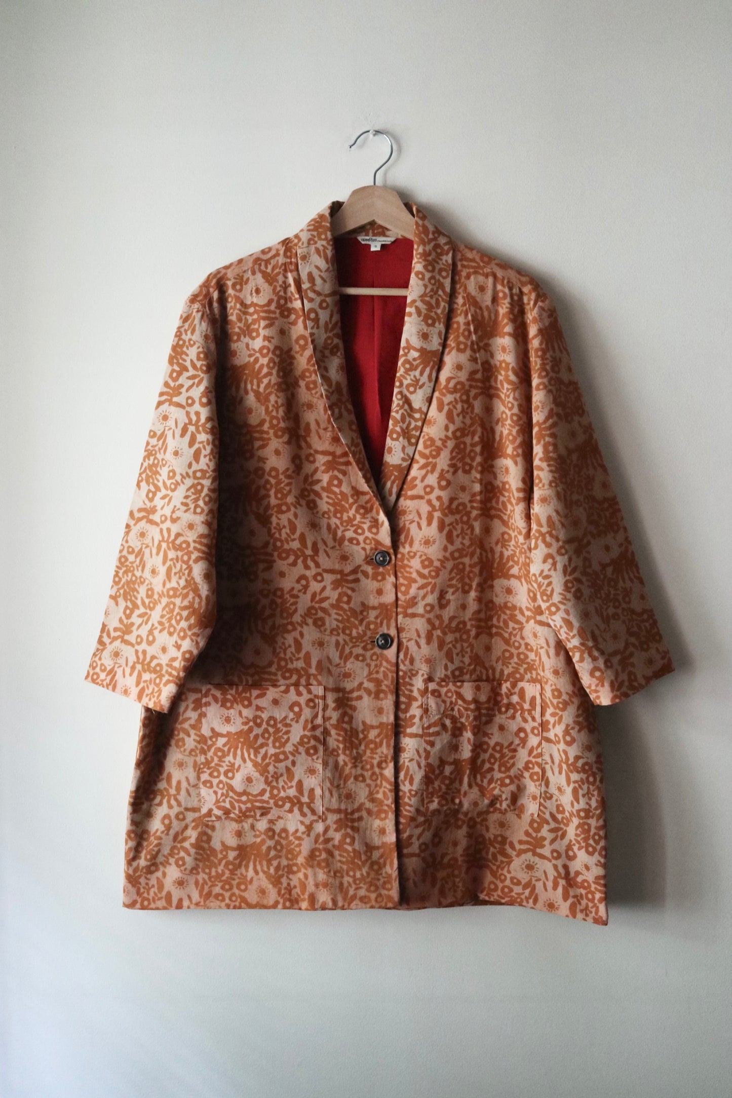 【1/16(金) 21:00 JST 販売開始】Oversize Cotton Jacket [ オーバーサイズ コットンジャケット］