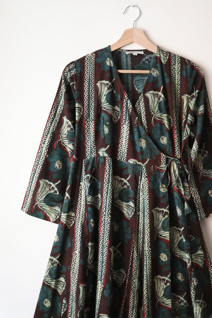 Drape Wrap Dress [ドレープラップドレス]