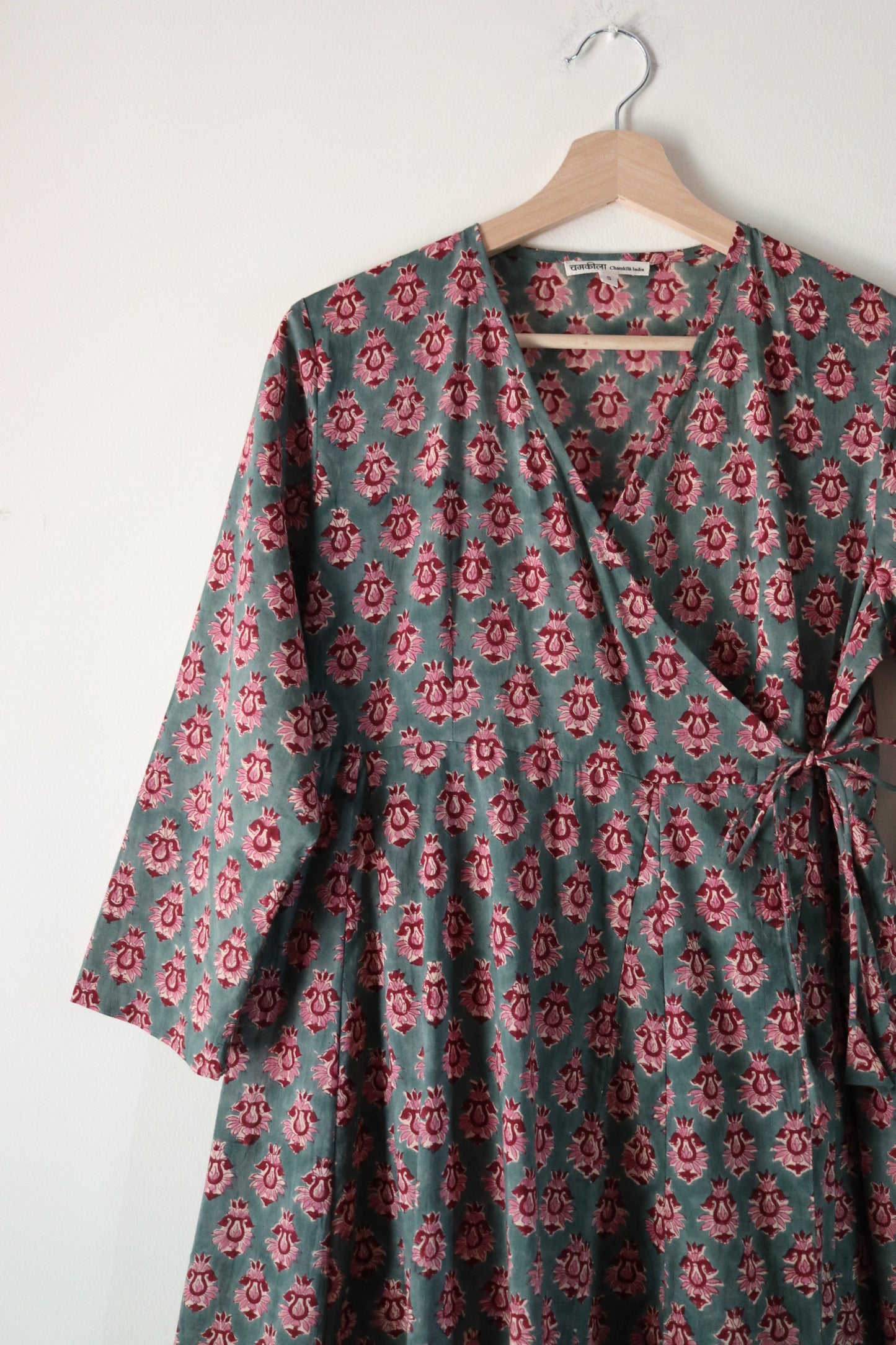 Drape Wrap Dress [ドレープラップドレス]