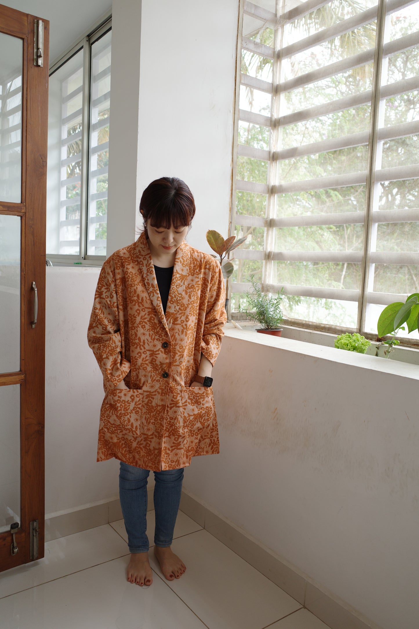 【1/16(金) 21:00 JST 販売開始】Oversize Cotton Jacket [ オーバーサイズ コットンジャケット］