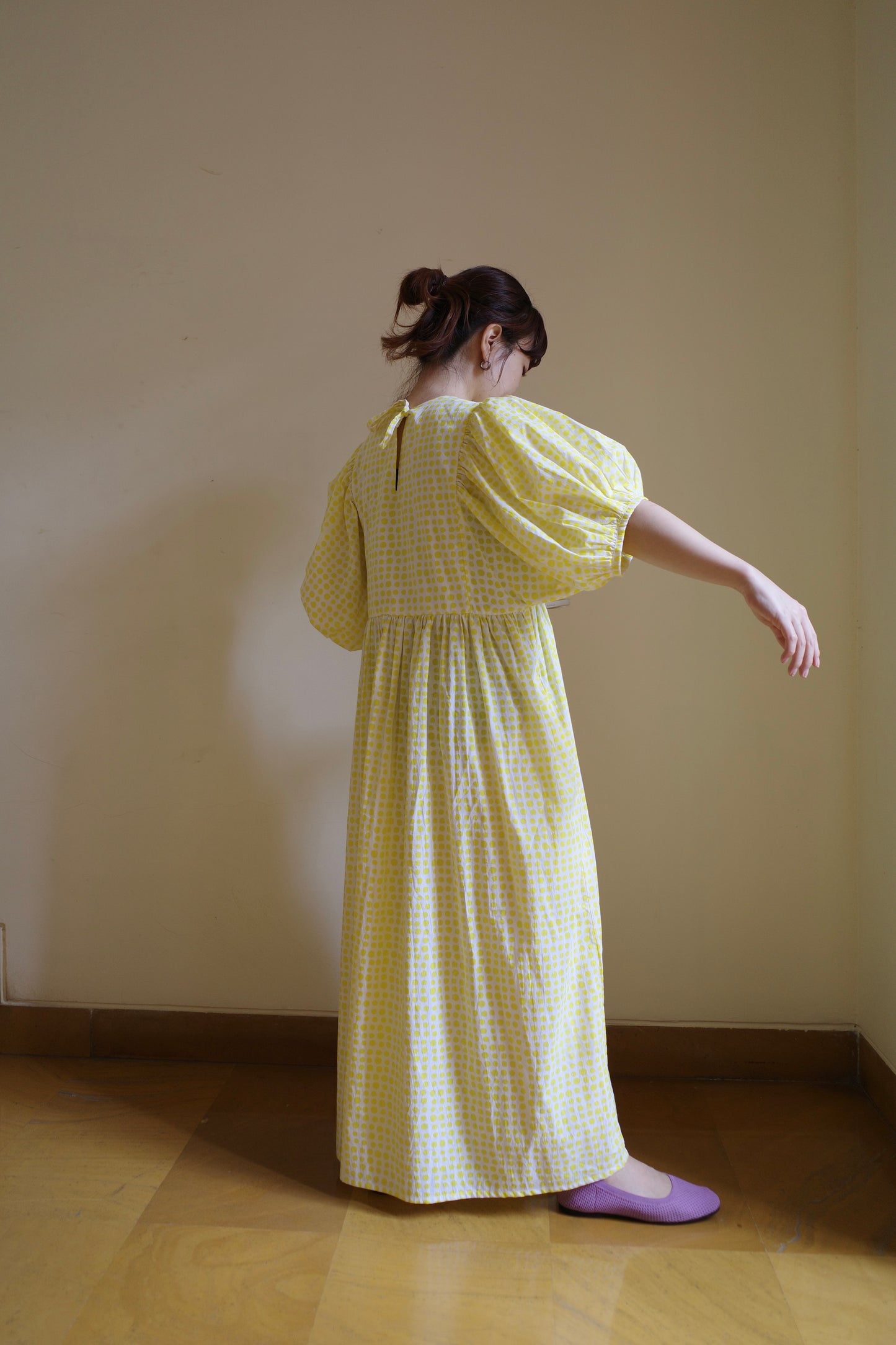 Puff Sleeve Dress [パフ スリーブ ドレス]