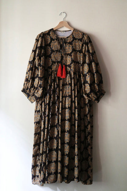 Balloon sleeve dress