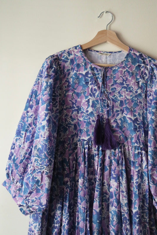 Balloon sleeve dress