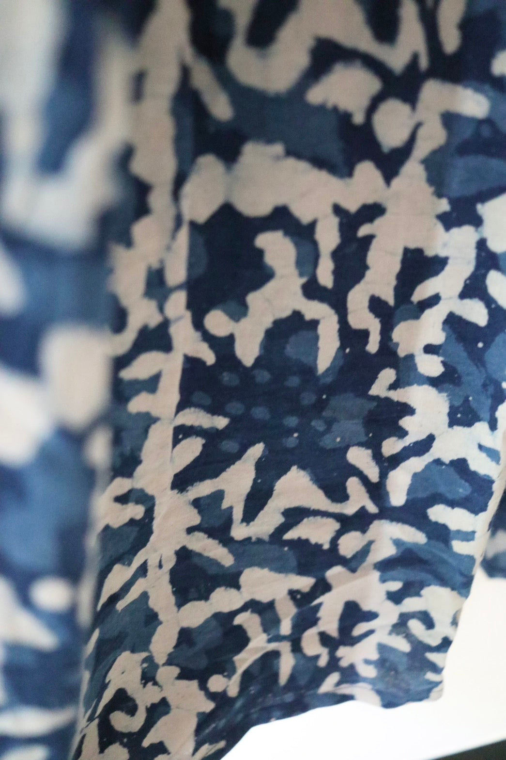Yoke dress -Indigo-
