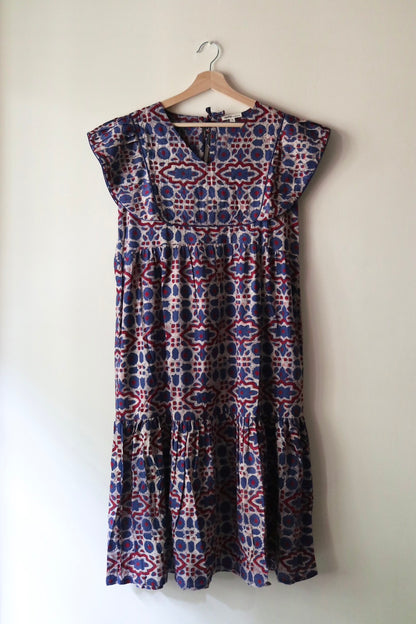 Yoke dress -symmetry-