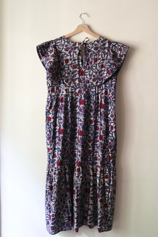 Yoke dress-vine-