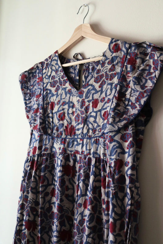 Yoke dress-vine-