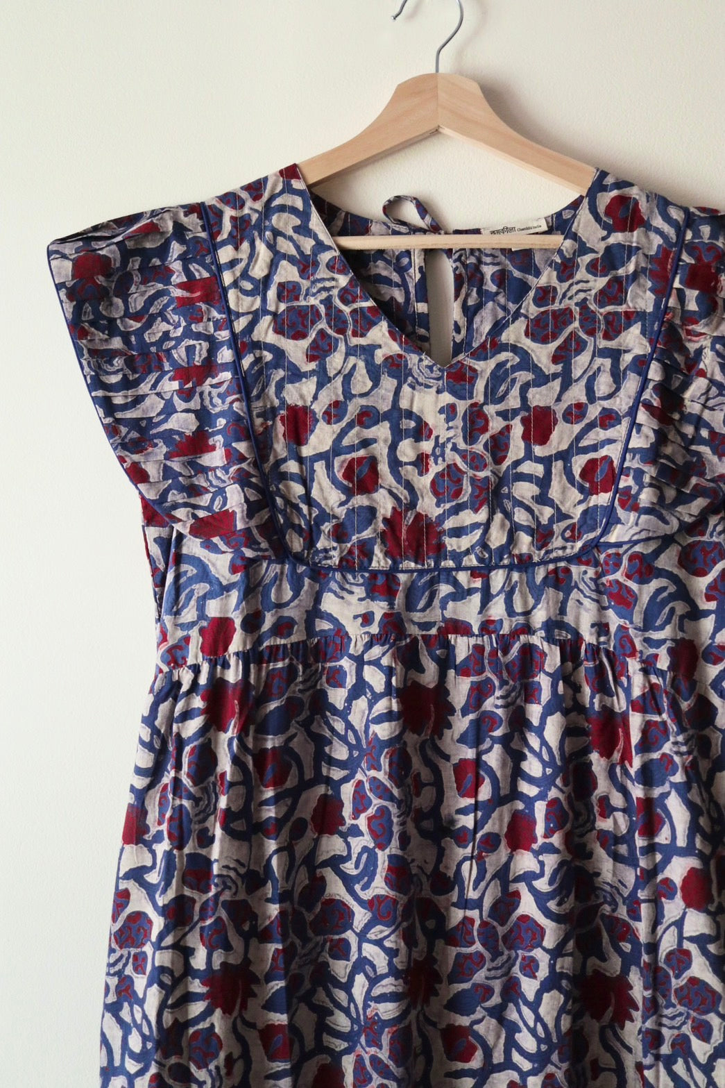 Yoke dress-vine-