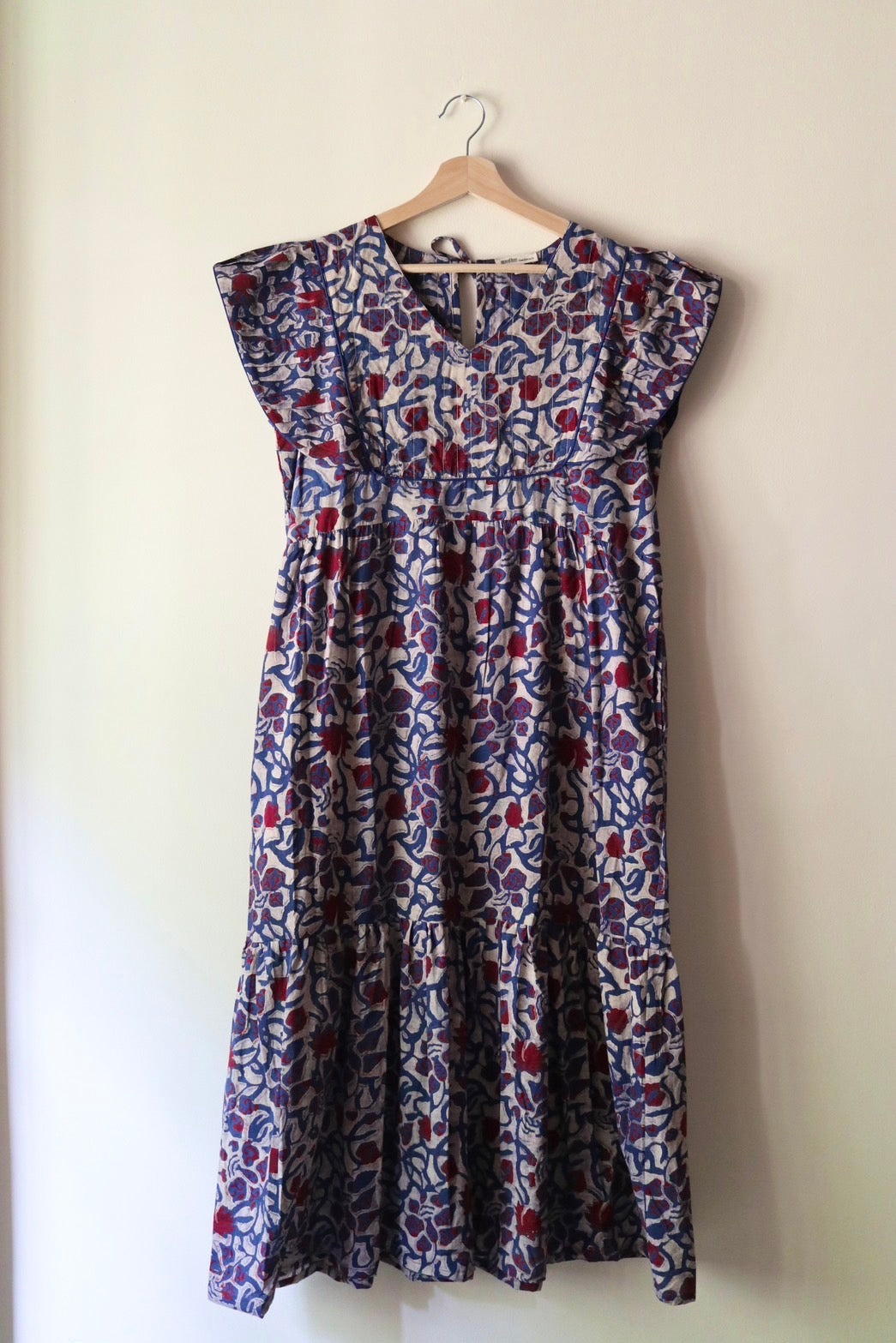 Yoke dress-vine-