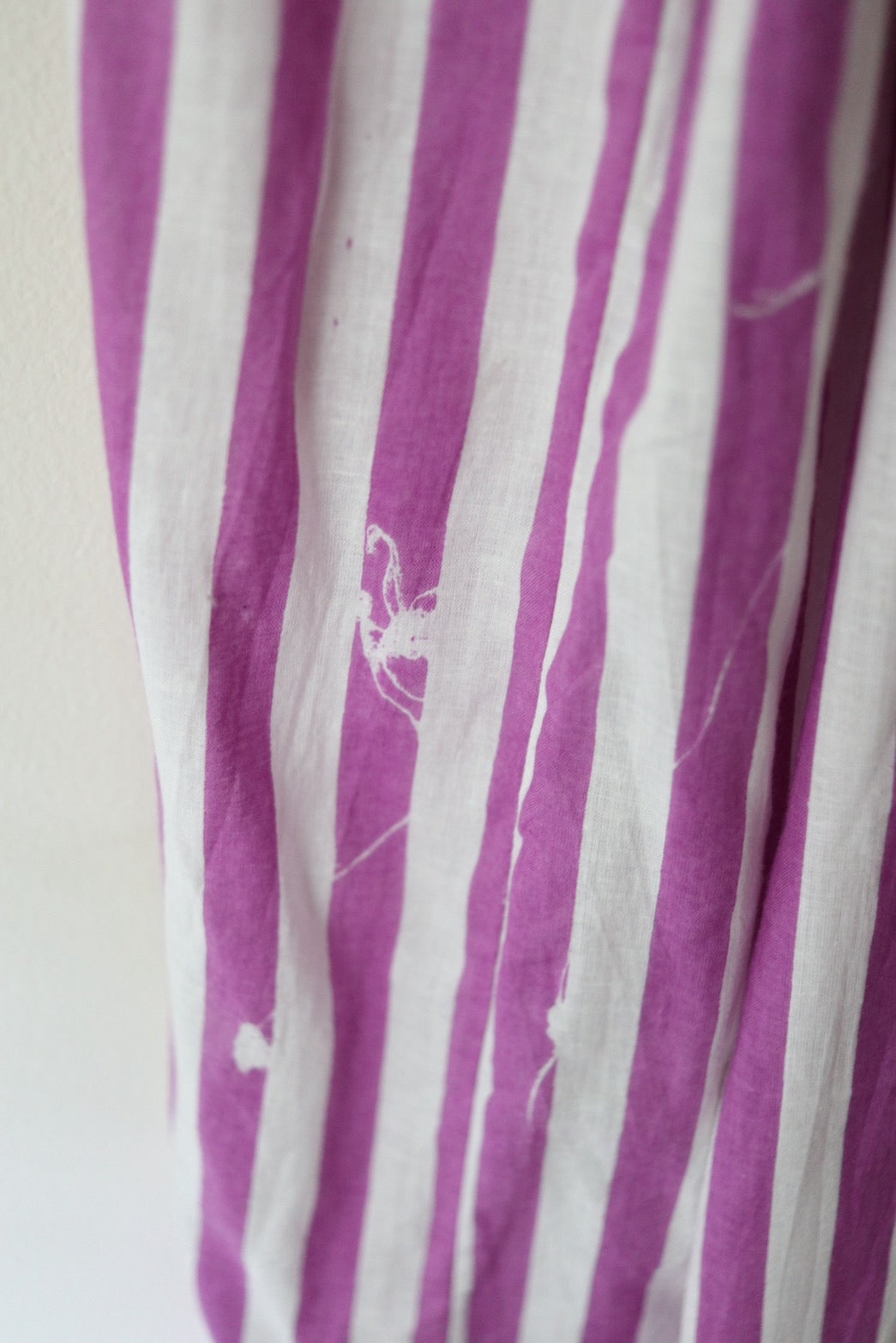 Balloon sleeve dress_ purple