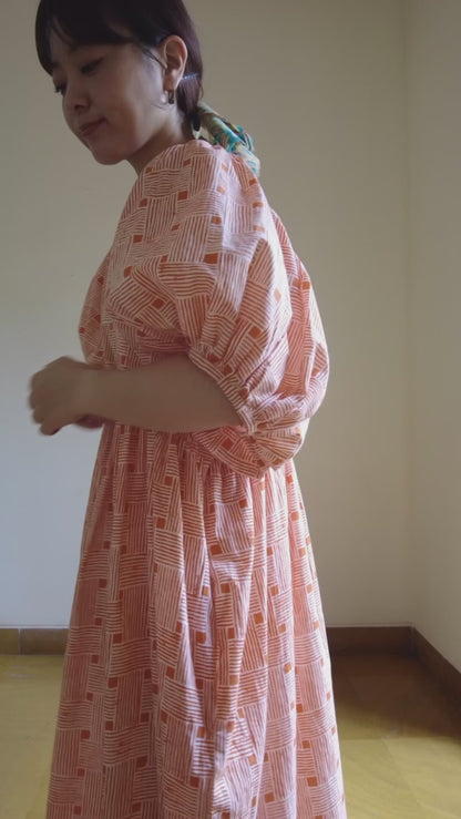 【7/23(木)21:00 JST 販売開始】Puff Sleeve Dress [パフ スリーブ ドレス]